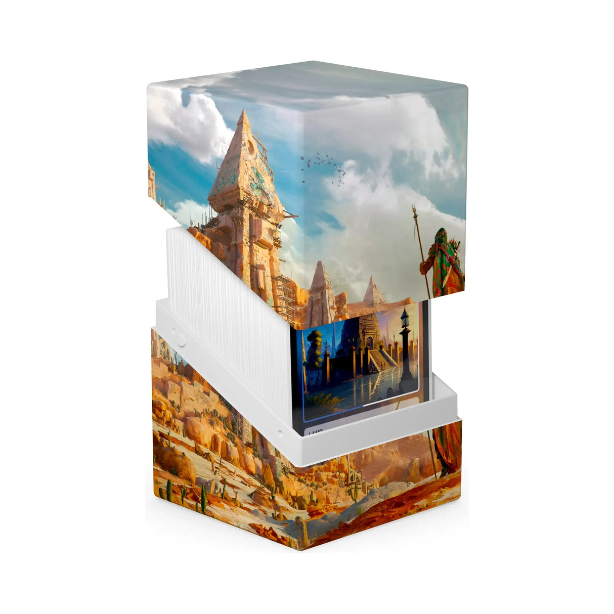 Ultimate Guard - RTE Boulder 100+ Deck Box - Artist Edition #2 Mario Renaud - The Search