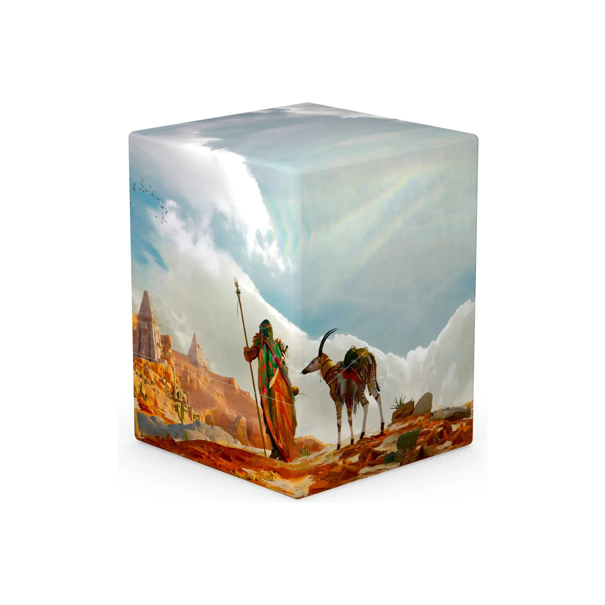 Ultimate Guard - RTE Boulder 100+ Deck Box - Artist Edition #2 Mario Renaud - The Search