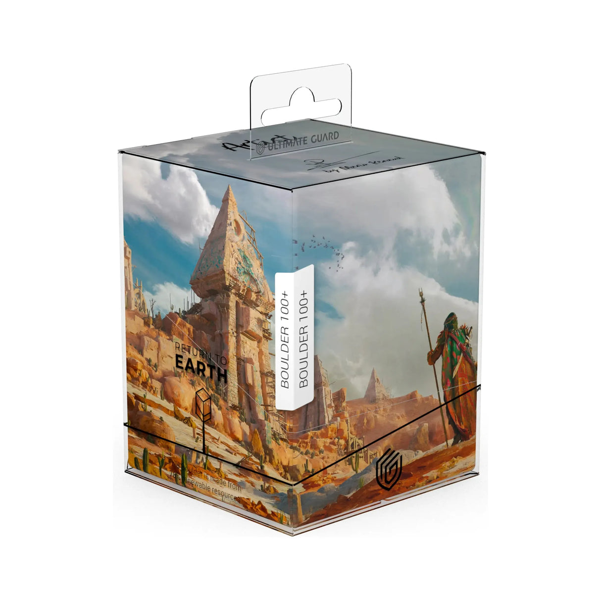 Ultimate Guard - RTE Boulder 100+ Deck Box - Artist Edition #2 Mario Renaud - The Search