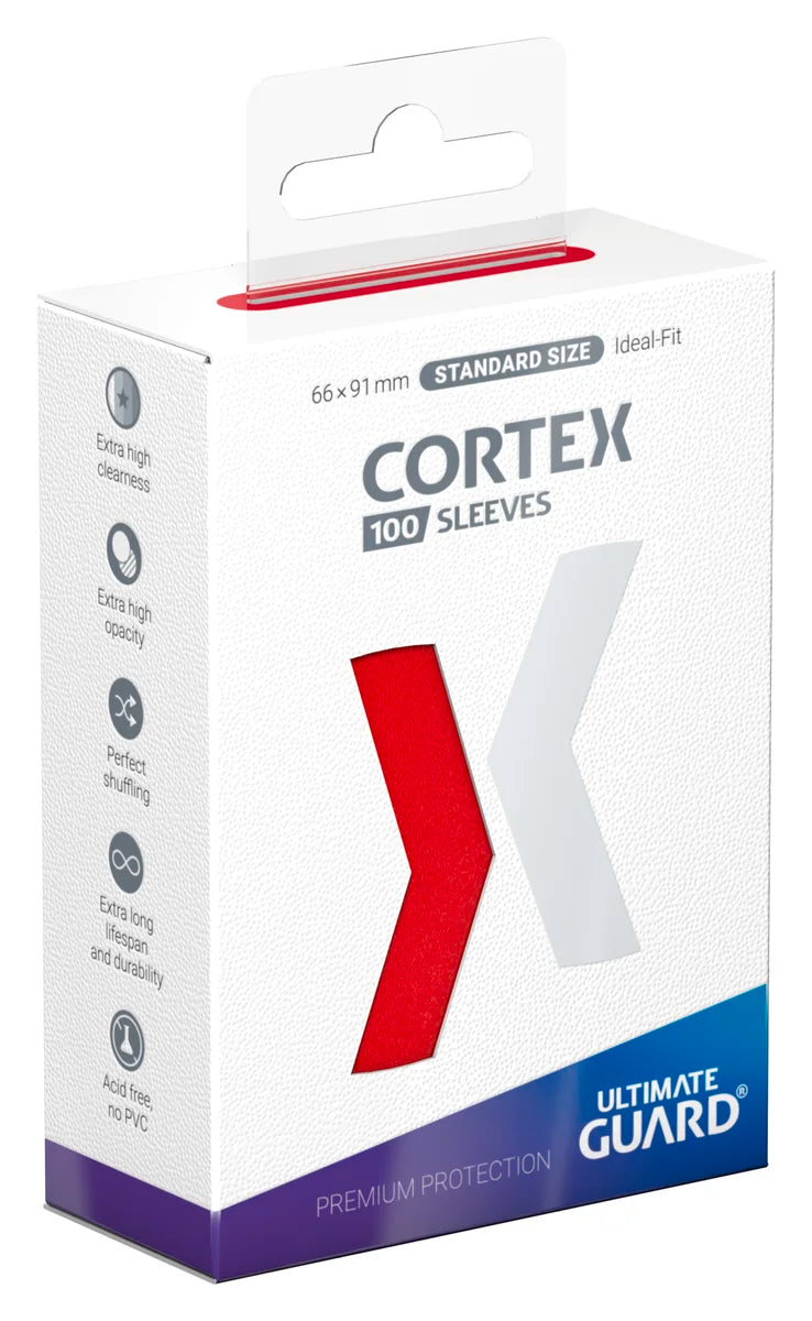 Ultimate Guard - Cortex Sleeves Red (100)