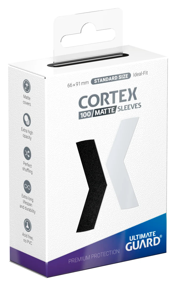 Ultimate Guard - Cortex Sleeves Matte Black (100)