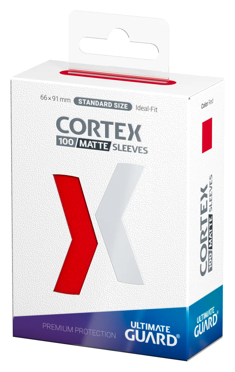 Ultimate Guard - Cortex Sleeves Matte Red (100)