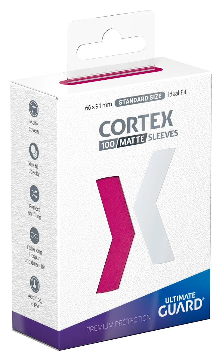 Ultimate Guard - Cortex Sleeves Matte Pink (100)
