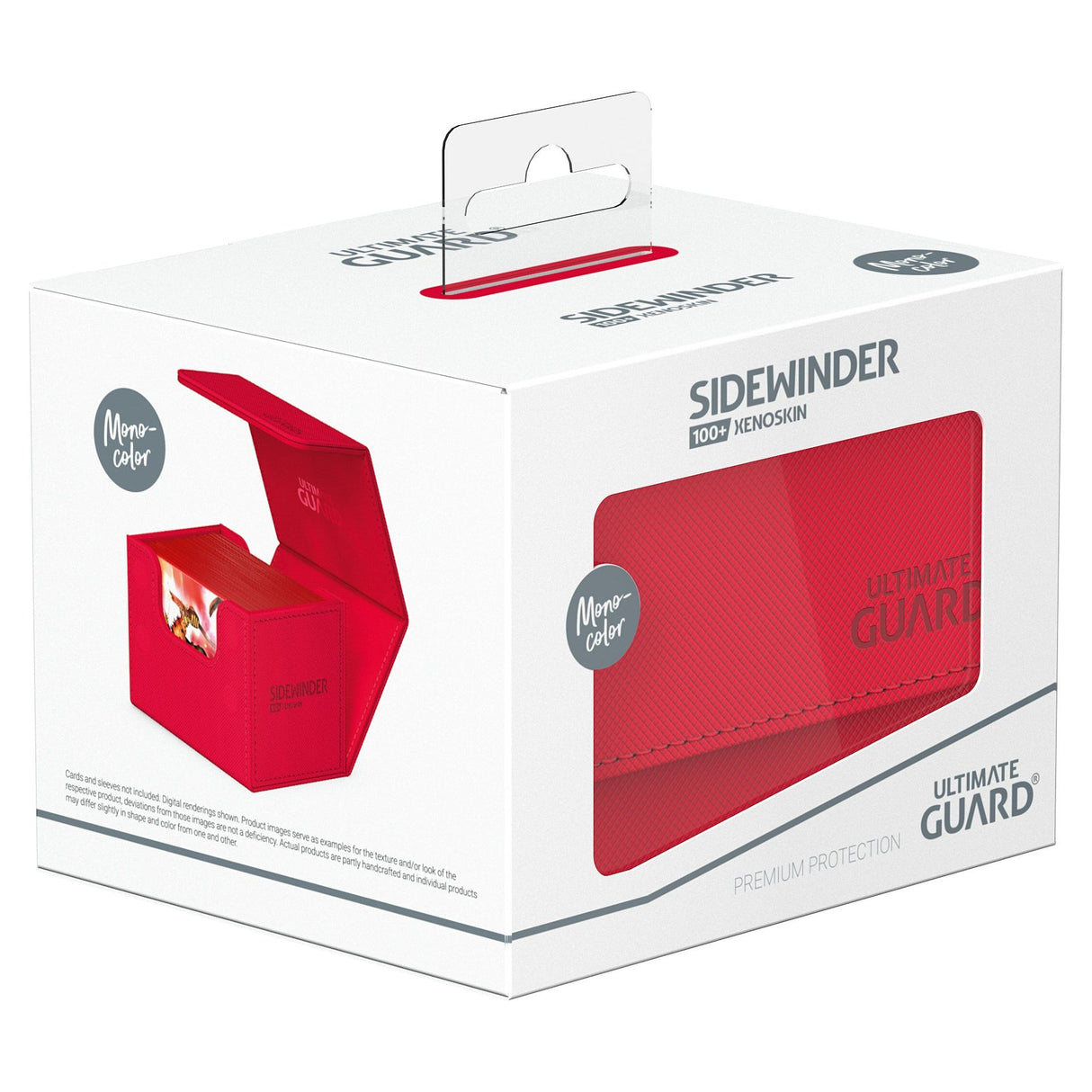 Ultimate Guard - Sidewinder 100+ Xenoskin Deck Box - Red