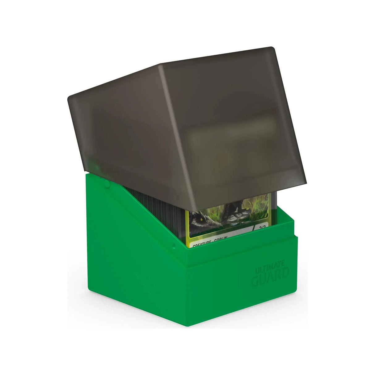 Ultimate Guard - Boulder 100+ SYNERGY Deck Box - Black/Green