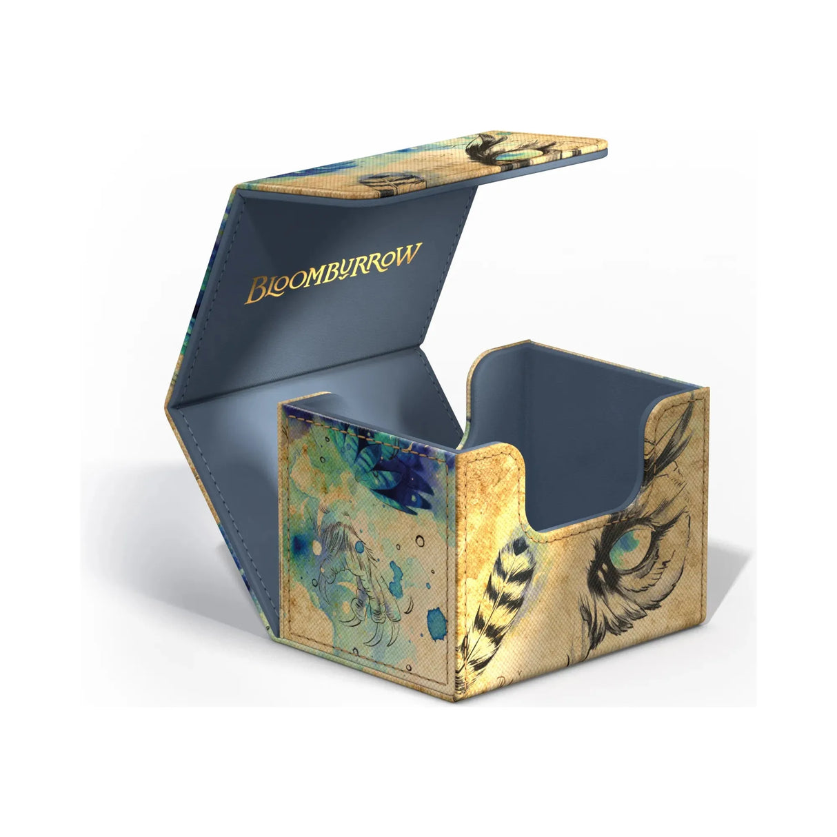 Ultimate Guard - Sidewinder 100+ Xenoskin Deck Box - Magic: The Gathering Bloomburrow - Maha, Its Feathers Night