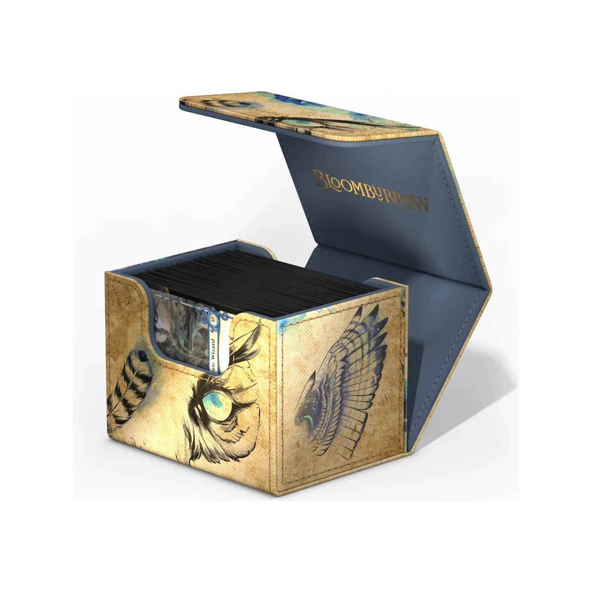 Ultimate Guard - Sidewinder 100+ Xenoskin Deck Box - Magic: The Gathering Bloomburrow - Maha, Its Feathers Night