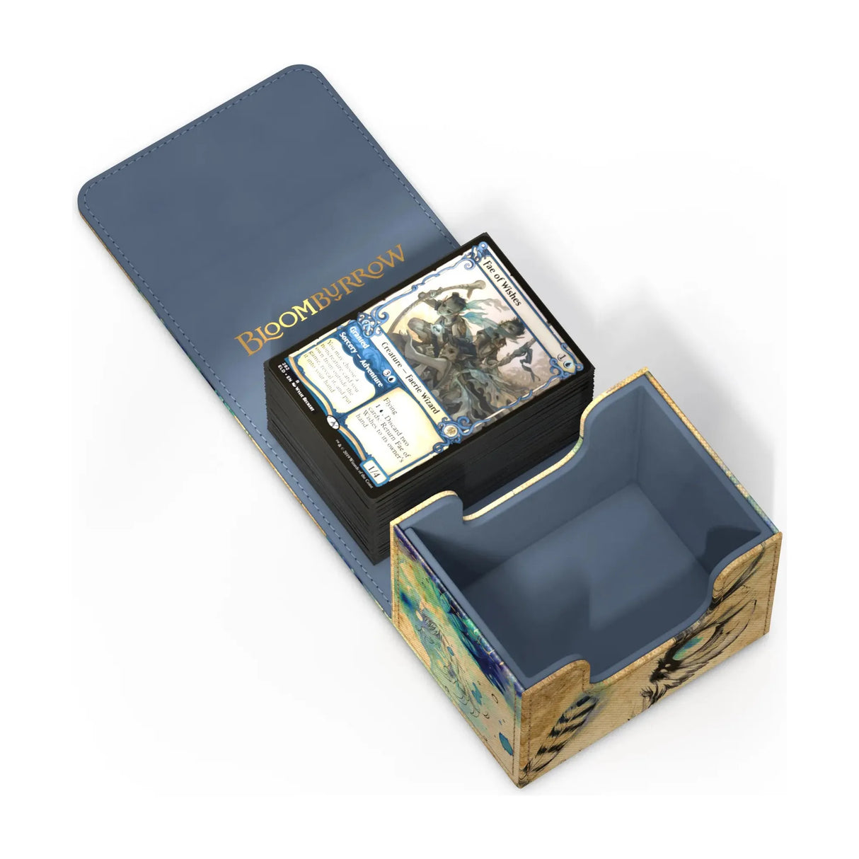 Ultimate Guard - Sidewinder 100+ Xenoskin Deck Box - Magic: The Gathering Bloomburrow - Maha, Its Feathers Night