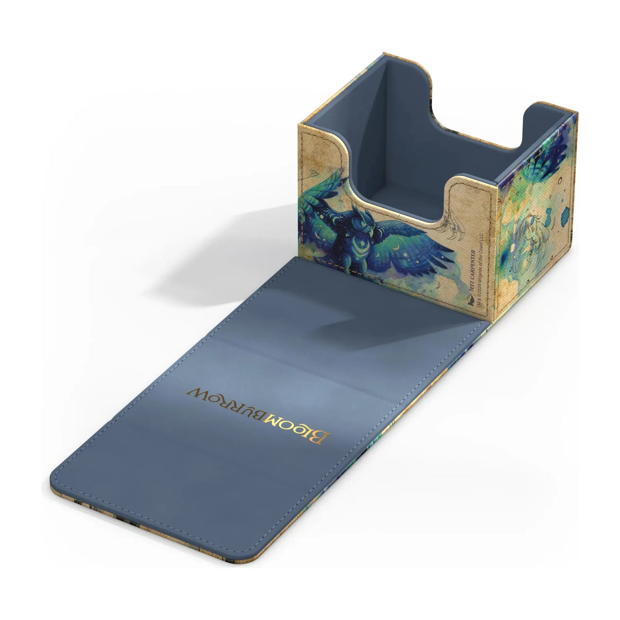 Ultimate Guard - Sidewinder 100+ Xenoskin Deck Box - Magic: The Gathering Bloomburrow - Maha, Its Feathers Night