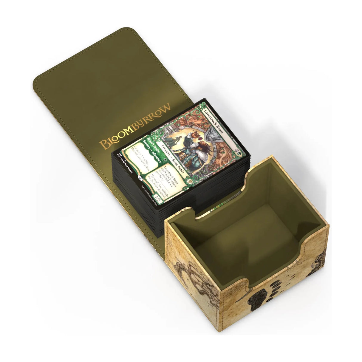 Ultimate Guard - Sidewinder 100+ Xenoskin Deck Box - Magic: The Gathering Bloomburrow - Lumra, Bellow of the Woods
