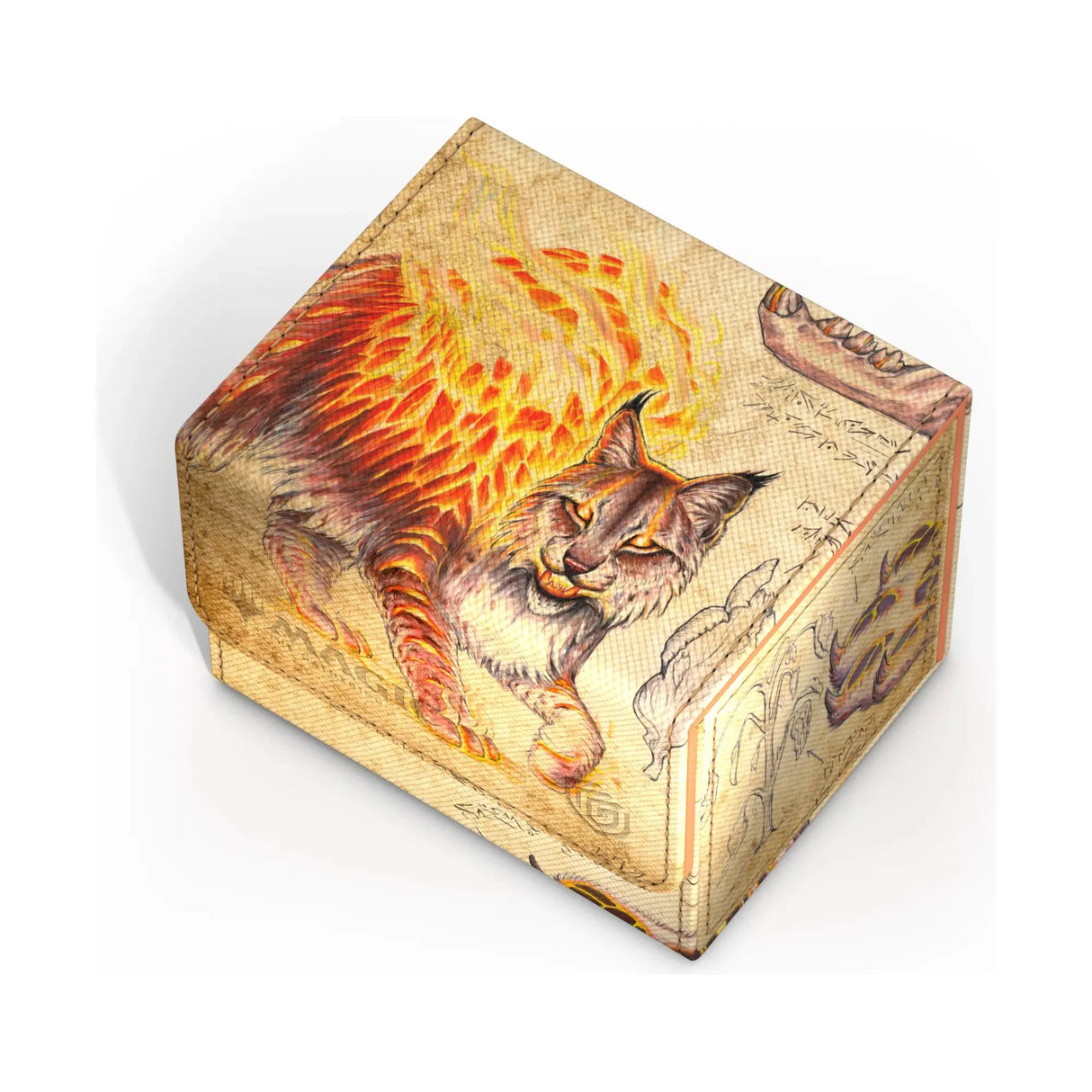Ultimate Guard - Sidewinder 100+ Xenoskin Deck Box - Magic: The Gathering Bloomburrow - Sunspine Lynx