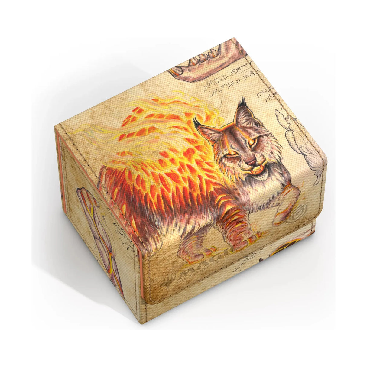 Ultimate Guard - Sidewinder 100+ Xenoskin Deck Box - Magic: The Gathering Bloomburrow - Sunspine Lynx
