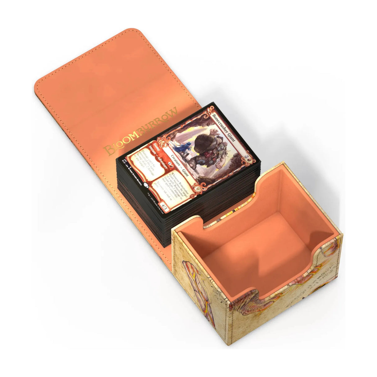 Ultimate Guard - Sidewinder 100+ Xenoskin Deck Box - Magic: The Gathering Bloomburrow - Sunspine Lynx