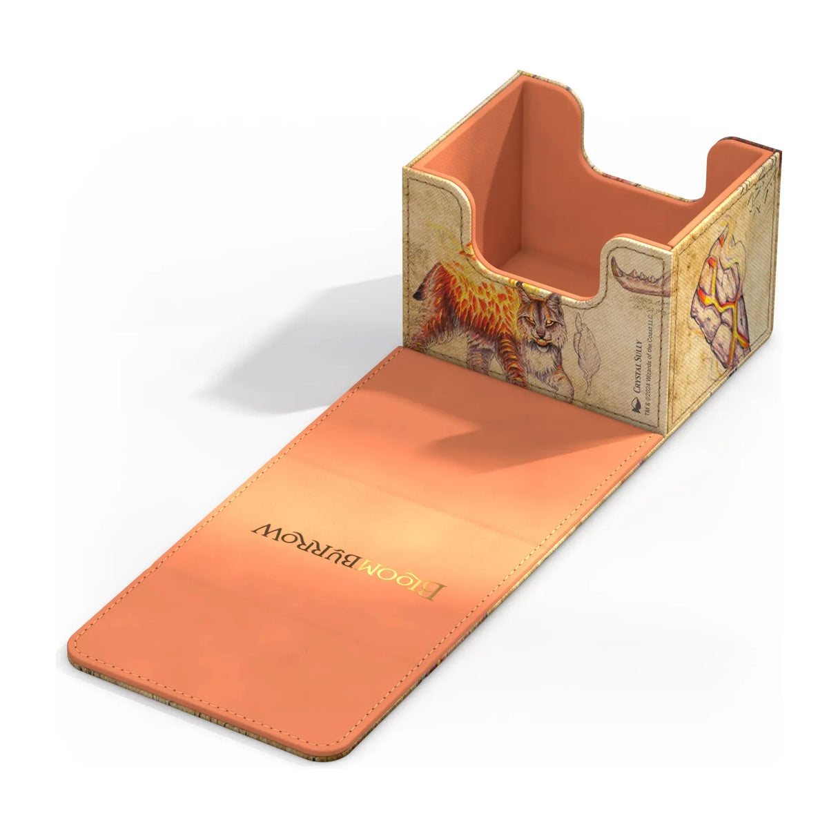 Ultimate Guard - Sidewinder 100+ Xenoskin Deck Box - Magic: The Gathering Bloomburrow - Sunspine Lynx