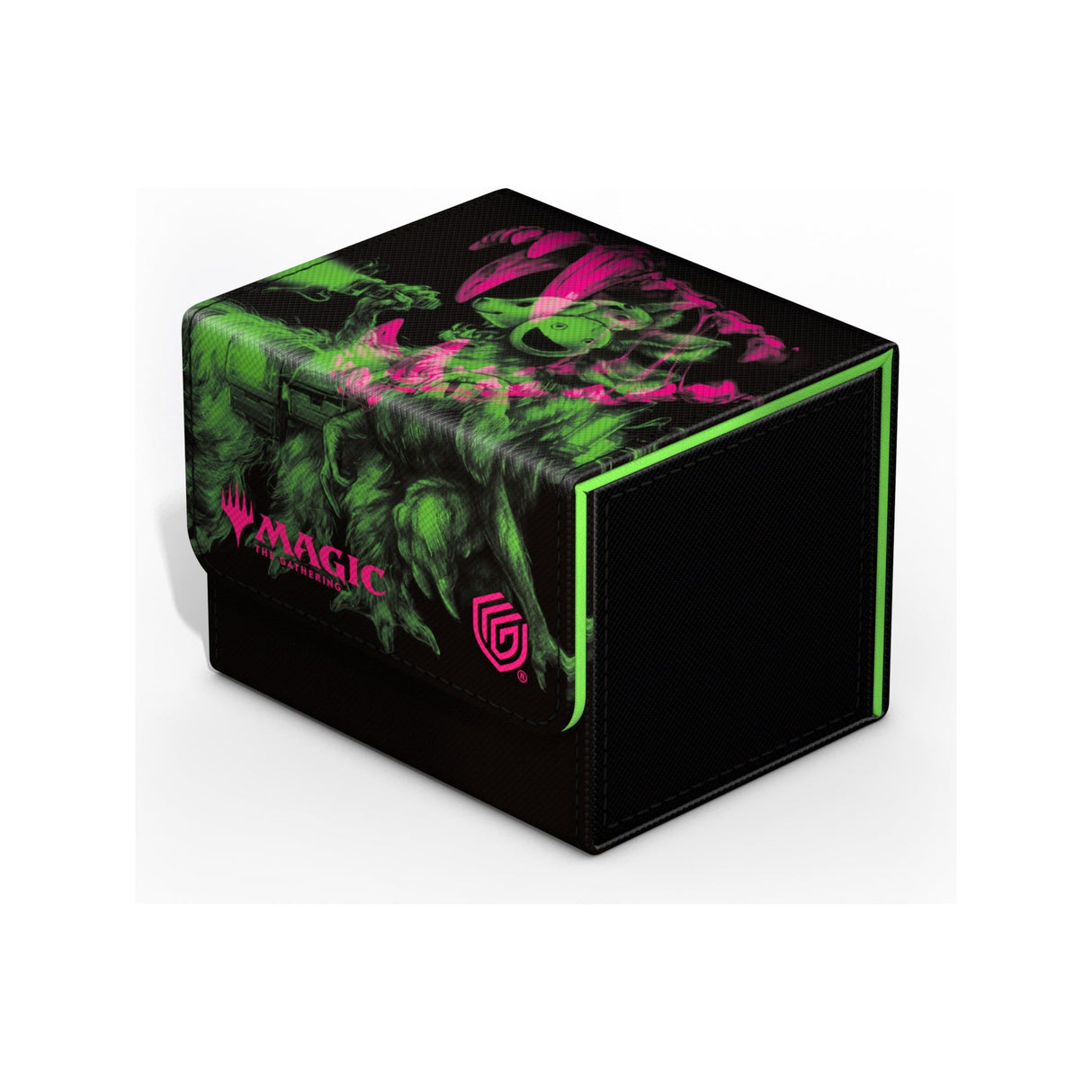 Ultimate Guard - Sidewinder 100+ Xenoskin Deck Box - Magic: The Gathering Duskmourn: House of Horror - Kona, Rescue Beastie