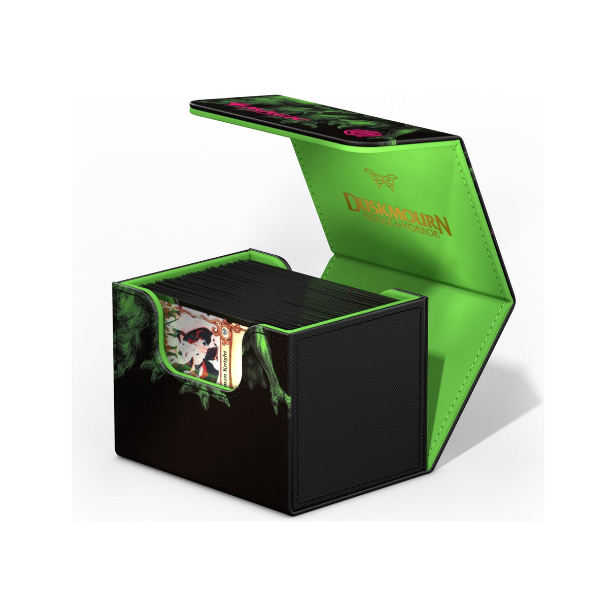 Ultimate Guard - Sidewinder 100+ Xenoskin Deck Box - Magic: The Gathering Duskmourn: House of Horror - Kona, Rescue Beastie