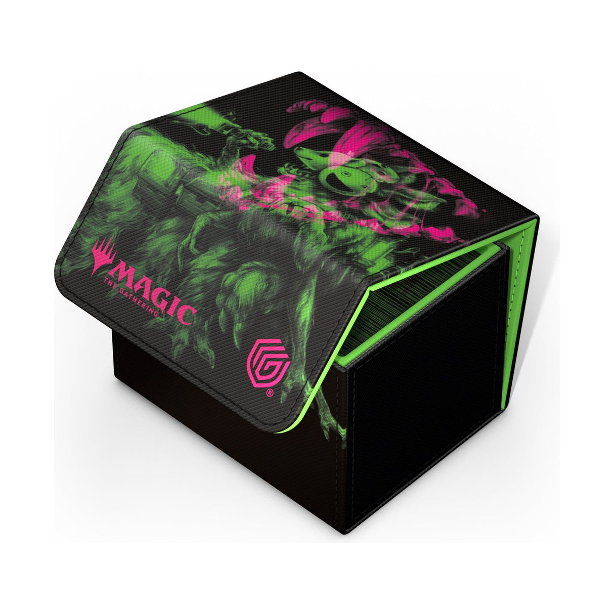 Ultimate Guard - Sidewinder 100+ Xenoskin Deck Box - Magic: The Gathering Duskmourn: House of Horror - Kona, Rescue Beastie