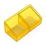 Ultimate Guard - Boulder 100+ Deck Box - Clear Yellow