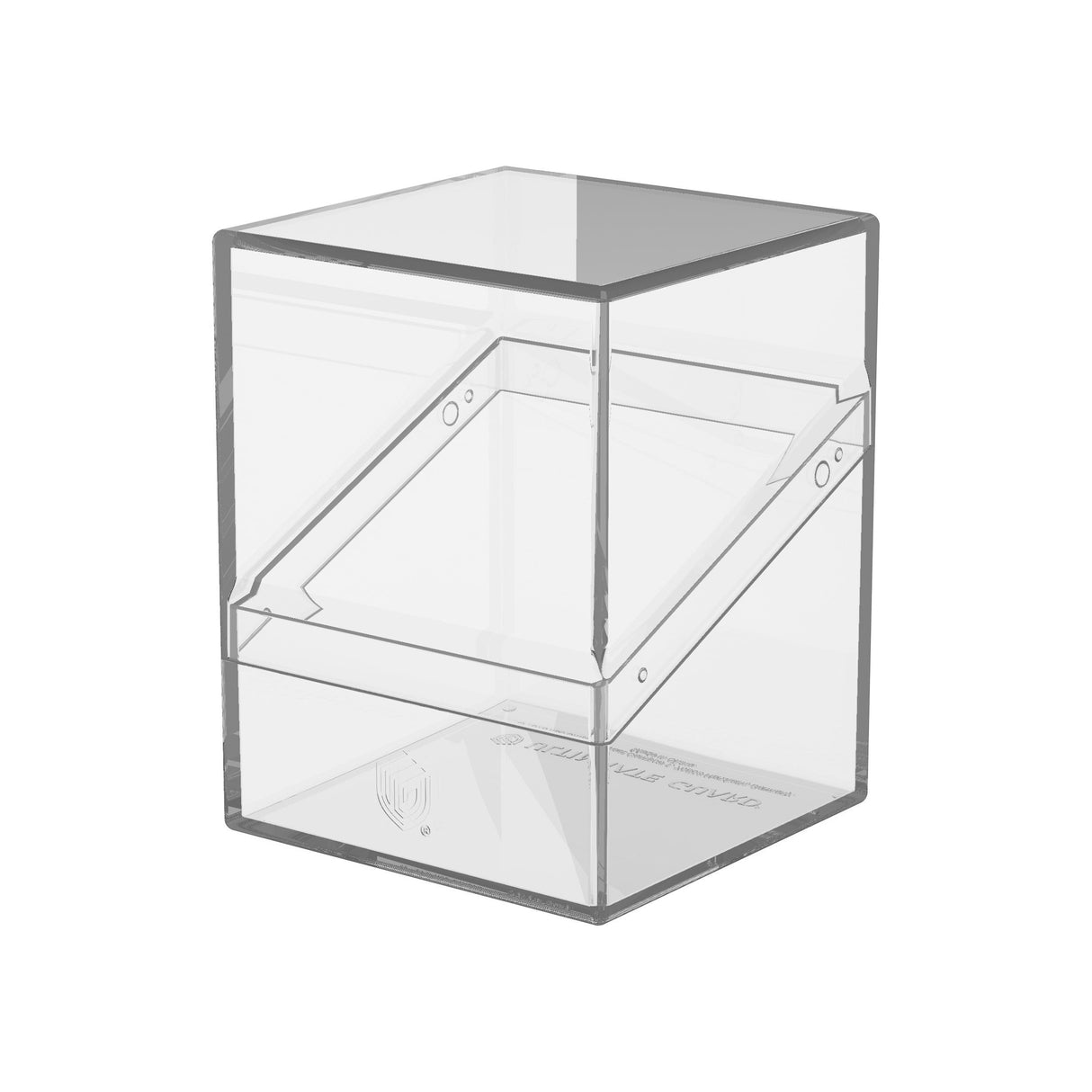 Ultimate Guard - Boulder 100+ Deck Box - Clear Transparent