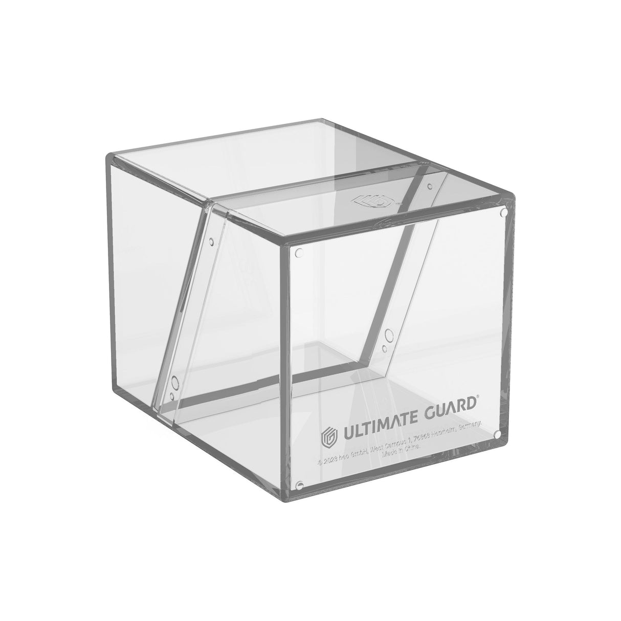 Ultimate Guard - Boulder 100+ Deck Box - Clear Transparent