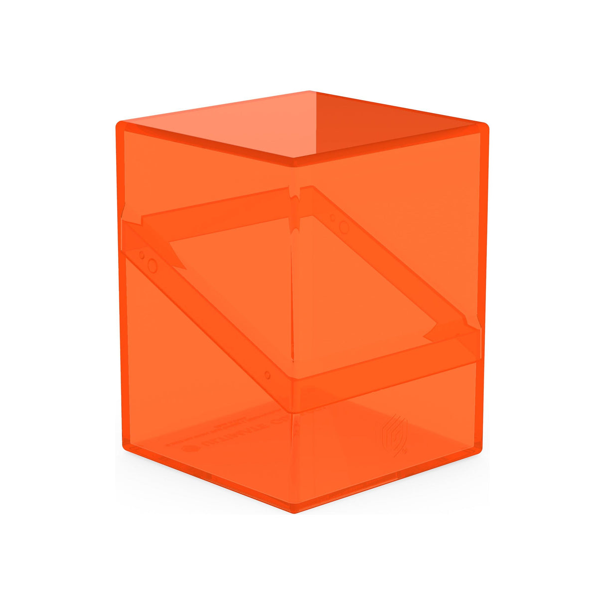 Ultimate Guard - Boulder 100+ Deck Box - Clear Poppy Topaz