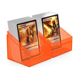 Ultimate Guard - Boulder 100+ Deck Box - Clear Poppy Topaz