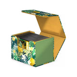 Ultimate Guard - Sidewinder 100+ Xenoskin Deck Box - Floral Places - Bahia Green