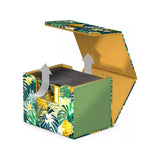 Ultimate Guard - Sidewinder 100+ Xenoskin Deck Box - Floral Places - Bahia Green