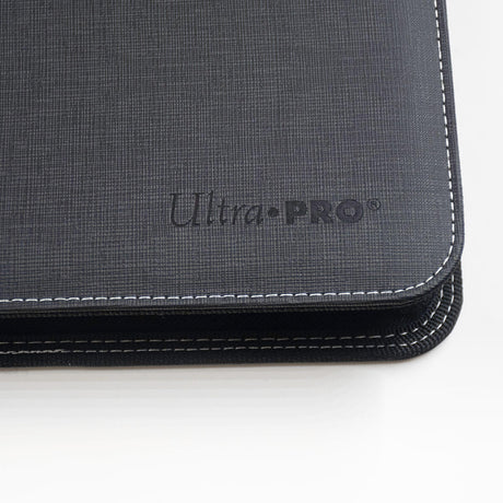 Ultra Pro Toploader Zippered 4-Pocket PRO-Binder - Black