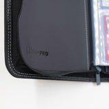 Ultra Pro Toploader Zippered 4-Pocket PRO-Binder - Black