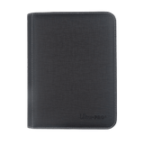 Ultra Pro Toploader Zippered 4-Pocket PRO-Binder - Black