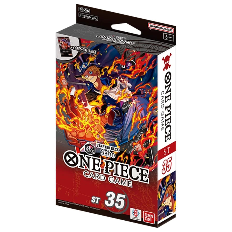 One Piece Card Game – Starter Deck ST-35 “Sabo” (Inglese)