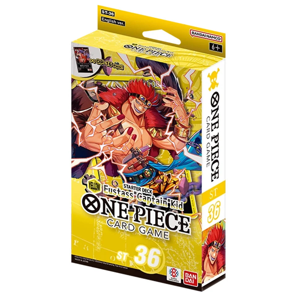 One Piece Card Game – Starter Deck ST-36 “Eustass Kid” (Inglese)