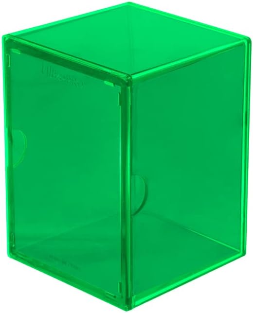 Ultra PRO Eclipse 2-Piece Deck Box Emerald Green 100+