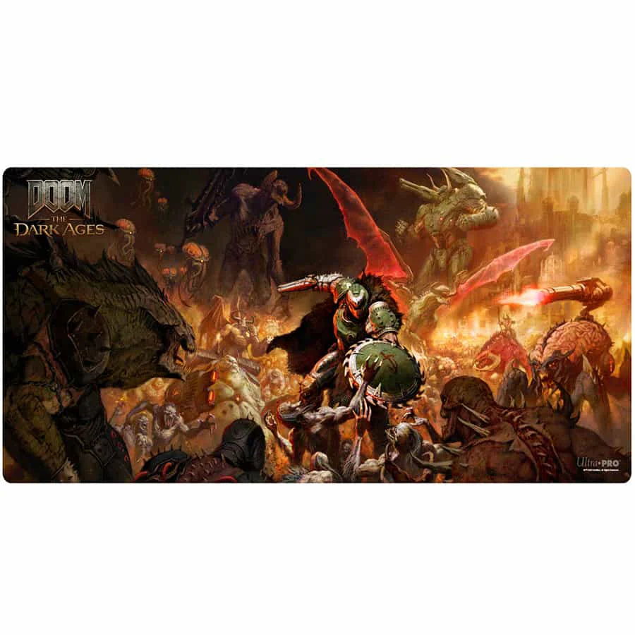 Ultra PRO Playmat – DOOM: The Dark Ages “Onslaught” Versione Extended