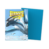 Dragon Shield - Matte Dual Sleeves Sky Blue & Silver (100 Bustine)