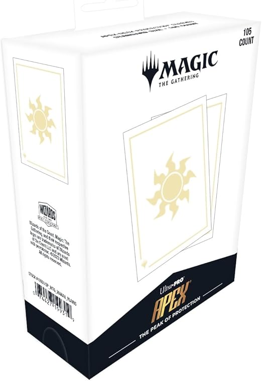 Ultra PRO - Apex Sleeves The Plain - Mana 8