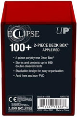 Ultra PRO Eclipse 2-Piece Deck Box Apple Red 100+