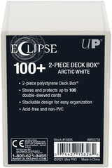 Ultra PRO Eclipse 2-Piece Deck Box Arctic White 100+