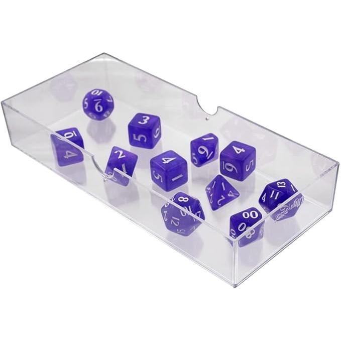 Ultra PRO Eclipse Acrylic RPG Dice Set Royal Purple (11ct) – Set di Dadi per Giochi di Ruolo