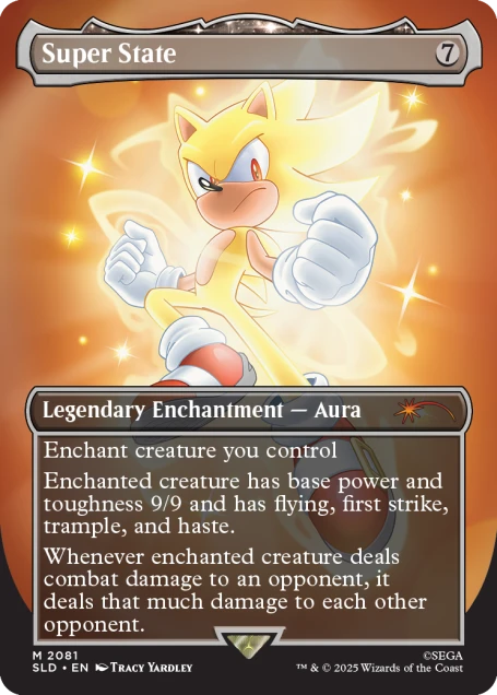 Magic: The Gathering – Secret Lair x Sonic: Friends & Foes Nonfoil(Eng)
