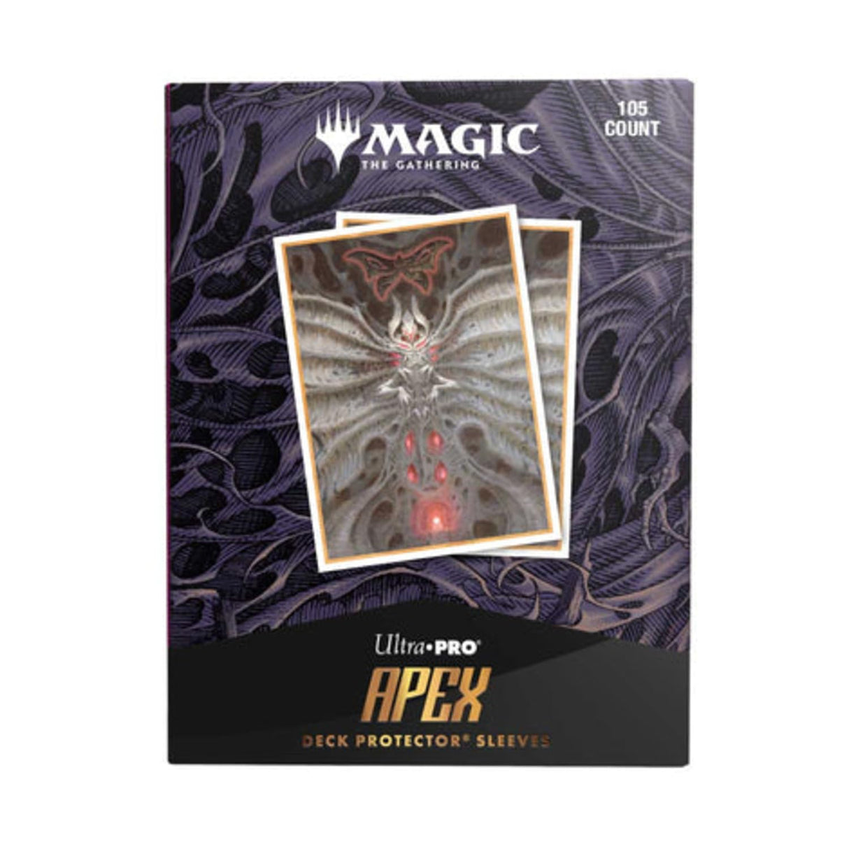 Ultra PRO Apex Sleeves – Duskmourn “Set Symbol” (105 bustine) – Magic: The Gathering