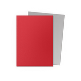 Dragon Shield - Matte Dual Sleeves Crimson & Silver (100 Bustine)