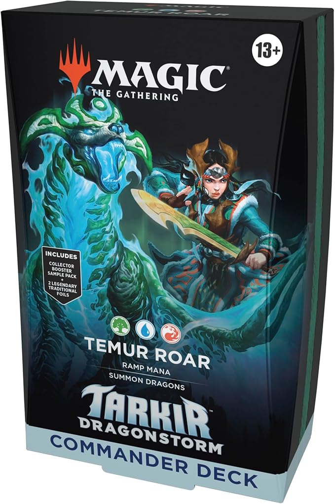 Magic: The Gathering – Tarkir: Dragonstorm Commander Deck: Temur Roar (Eng)