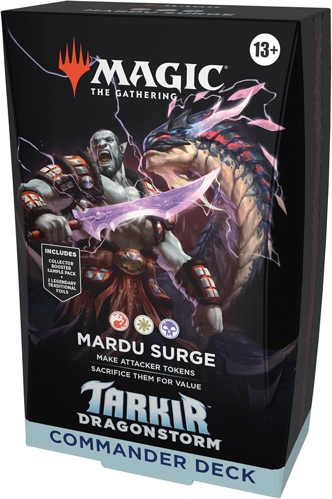Magic: The Gathering – Tarkir: Dragonstorm Commander Deck: Mardu Surge (Eng)