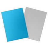 Dragon Shield - Matte Dual Sleeves Sky Blue & Silver (100 Bustine)