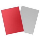 Dragon Shield - Matte Dual Sleeves Crimson & Silver (100 Bustine)