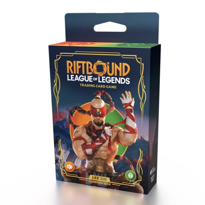 Riftbound CardGame - Origins - Lee Sin – Champion Deck (ENG) – Card Gear