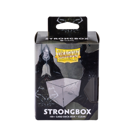 Dragon Shield - Strongbox Clear - Deck Box Rigido