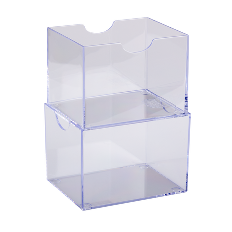 Dragon Shield - Strongbox Clear - Deck Box Rigido
